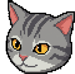 Graue getigerte Katze